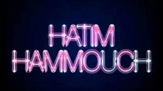 Texte Neon(After Effect compositing VFX, Premiere pro Montage..................by HATIM HAMMOUCH )