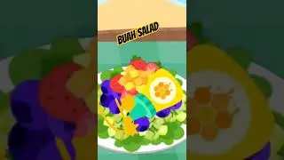 membuat Buah salad 