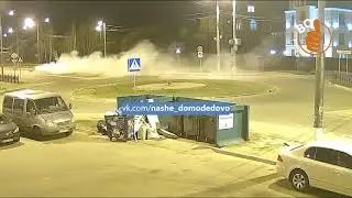 Мотоциклист разбился в Домодедово