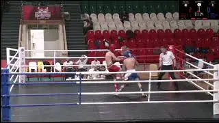 ЛАРИН ЕГОР 57КГ Чемпионат России по кикбоксингу в разделе К1 г. Грозный 2022