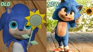 Old Vs New Sonic Movie Comparison Deleted Scene Sonic The Hedgehog (2020) Full Movie Clip HD