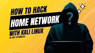 How To Hack Home Network Using Kali Linux (Educational Purpoe)