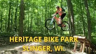 OPE Guys Progress on some big features. Progression at Heritage Bike Park