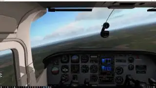 X-Plane 11. xEnviro clouds shadows and lighting test.