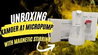 Kamoer A1 定量泵和磁力搅拌器 Unboxing Kamoer A1 Dosing Pump with magnetic stirring