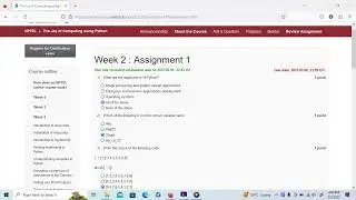 The Joy of Computing Using Python NPTEL SWAYAM Course Week 2 Assignment Answers