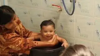 Kid in tank