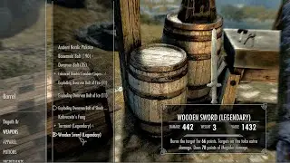Skyrim AE Legendary Difficulty Which weapon is more deadly? The best you have or my Wooden Sword?