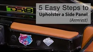 Reupholster a Speedboat Armrest in 5 Easy Steps