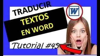 🔴como TRADUCIR TEXTOS de ingles a español en word  2019#45 ✔✔ (FUNCIONA)