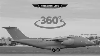 Antonov AN-178 demo flight training #360°
