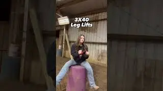 Barrel Racing Workouts!!! (this is a joke i'm a barrel racer) 