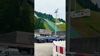 Walking from Hospital #betashorts #bavaria #germany #stadion #alps