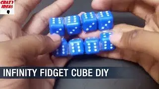 How to Make DIY Infinity Fidget Cube | The BEST Toy EVER! | Science and Technology | Crazy Ideas
