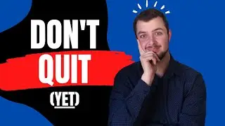 Don't quit your job before watching this (entrepreneurs)