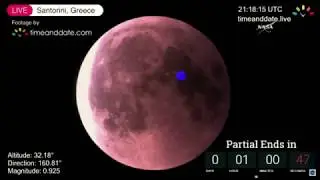 Затмение луны в Харькове NASA 27.07.18