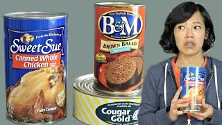 APOCALYPSE DINNER | WHOLE CHICKEN IN A CAN, canned BREAD, & Cougar Gold canned CHEESE
