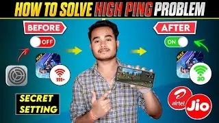 Free Fire High Ping Problem | Free Fire High Ping | Free Fire High Ping Problem Jio Sim | Free Fire