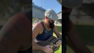 Pickin’ a little Charley Patton at the place where he was born. More videos from here to come!