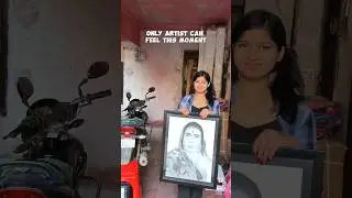 Only Artist Can Feel This Moment 💯#shorts #youtubeshorts #reena_sketcher