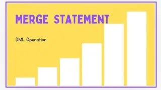 MERGE STATEMENT || DML OPERATION ORACLE