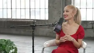 Минутная часть интервью Арианы Гранде