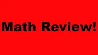 Biology Math Review!