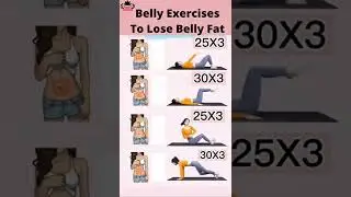 Belly Exercises To Lose Belly Fat