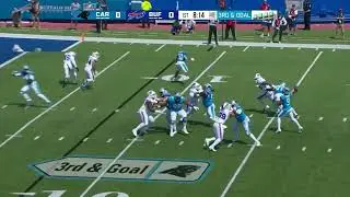 Bryce Young throws touchdown to Jordan Matthews on opening drive vs Bills | Carolina Panthers