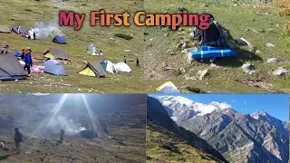 My first camping experience in Himachal || Cooking & Sleeping || Rohit Musafir |