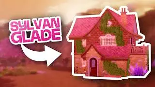 building a magical cottage in Sylvan Glade in The Sims 4 💗
