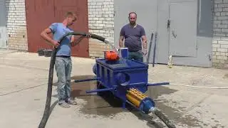 P200 Mortar Pump, 18.5 kW!!! Review.