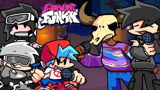 Friday Night Funkin Merchant And Salty's Sunday Night [Full Week]
