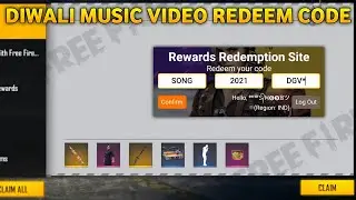 DIL, DOSTI, DIWALI SONG REDEEM CODE | DIWALI MUSIC VIDEO REDEEM CODE | FREE FIRE REDEEM CODE TODAY