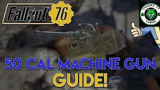 🔫 How to Find the .50 Cal Machine Gun in Fallout 76!💥