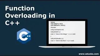 Function Overloading || C++ || COMPILE TIME POLYMORPHISMS || Interview Question