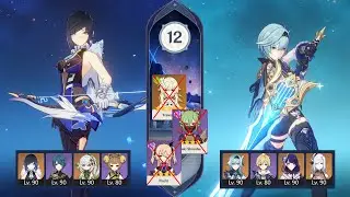 Yelan Bloom & Eula Main - 3.8 Spiral Abyss Floor 12 | Genshin Impact