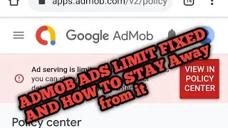 How To Remove Admob Ads Limit