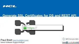 Generate SSL Certificates for DS and REST API