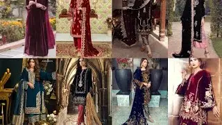 Velvet dresses designs for girls #partydress #velvetdressdesigns #velvetdresses #fashion #trending