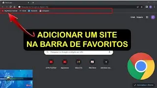 How to Add a Website to the Google Chrome Bookmarks Bar