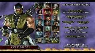 Mortal Kombat : Deadly Alliance - Playthrough (PS2)