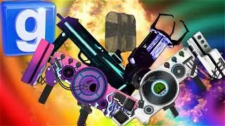 ОБЗОР АДДОНОВ GARRY'S MOD || DUBSTEP GUN, POWERFUL, COD || ПИРАТКА+ ЛИЦЕНЗИЯ