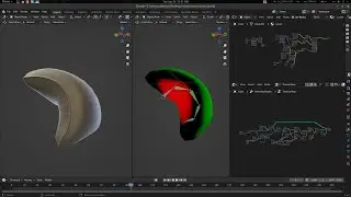Dynamic wrinkle with procedural tension map in Blender geometry node