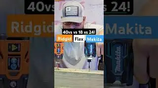 Flex,Makita,Ridgid vs 6in screw 
