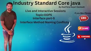 InterfaceMethodNamingConflicts| Java Tutorial|Java for beginners 2025| Full Stack Java|Java Training