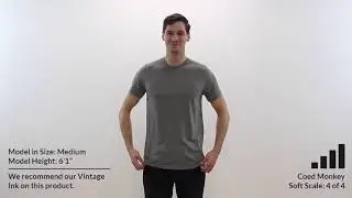 Custom CANVAS 50/25/25 T-Shirt Style 3413 360° Product Video by Coed Monkey
