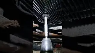 BMW F10 Punctured Automatic Transmission Pan