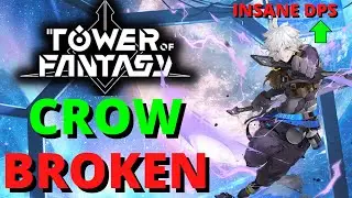 Tower Of Fantasy SSR Crow Is BROKEN Jetpack Trick Insane Damage!