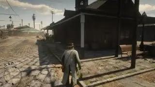 Red Dead Redemption 2 tramway  défonce  un chariot